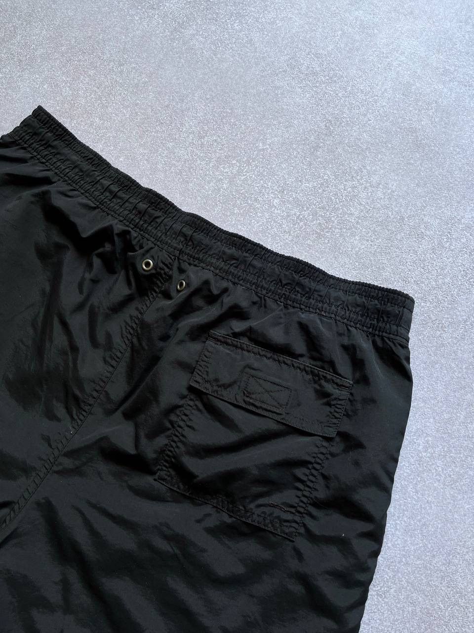 Polo Ralph Lauren × Vintage Vintage Polo Ralph Lauren Black Nylon Shorts XL Size US 36 / EU 52 - 3 Thumbnail