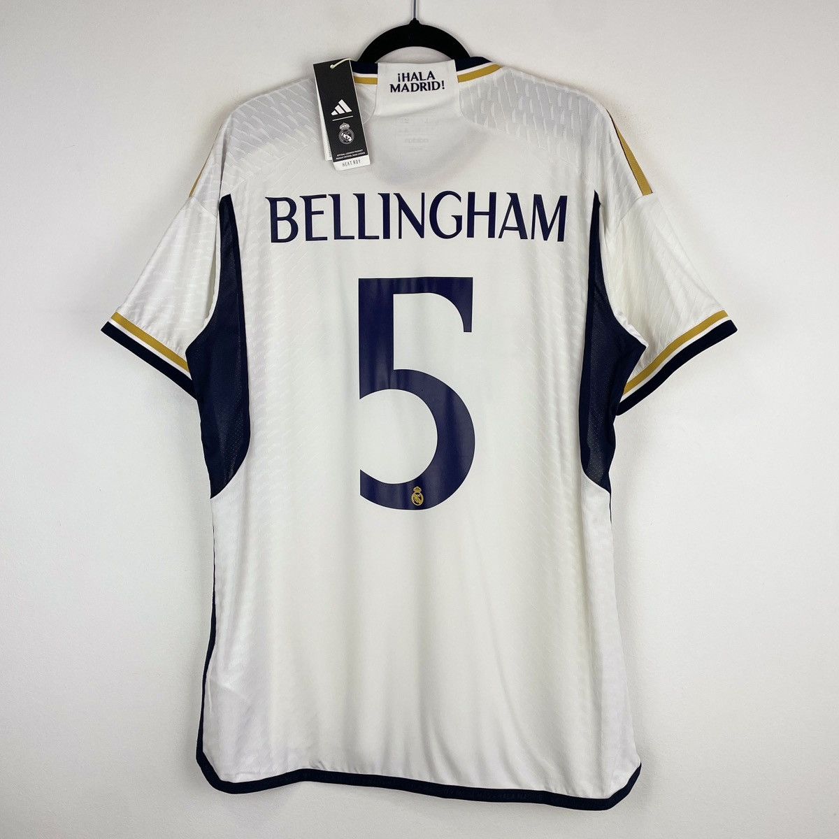 Adidas Real Madrid Bellingham Authentic HEAT.RDY Jersey 2023/2024 Size US L / EU 52-54 / 3 - 1 Thumbnail