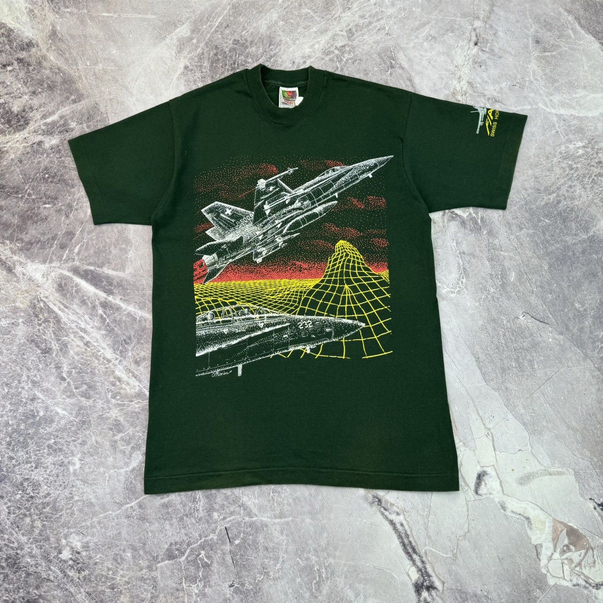 Arts & Science × Vintage Vintage Super Hornet F/A - 18 T shirt USA Military 90s Size US M / EU 48-50 / 2 - 2 Thumbnail