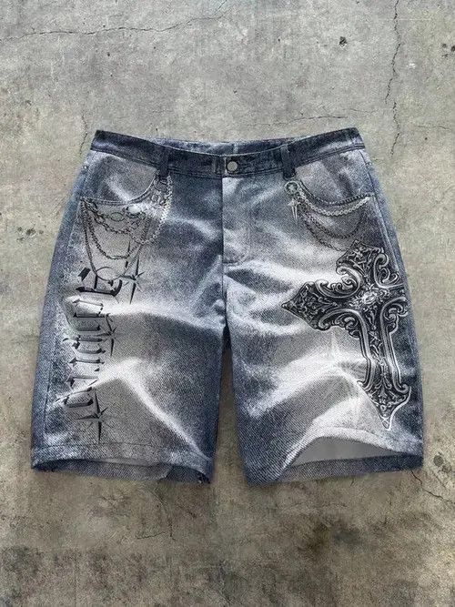Other Yoshiko x Mirei Washed Y2K Drip shorts Size US 32 / EU 48 - 7 Thumbnail