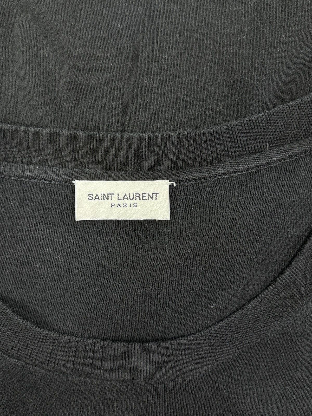 Saint Laurent Paris LOGO PRINT T-SHIRT Size US L / EU 52-54 / 3 - 3 Thumbnail