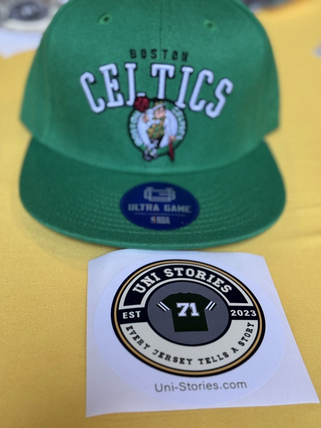 NBA Boston Celtics Ultra Game Snapback hat Green NEW WITH TAGS Size ONE SIZE - 1 Thumbnail