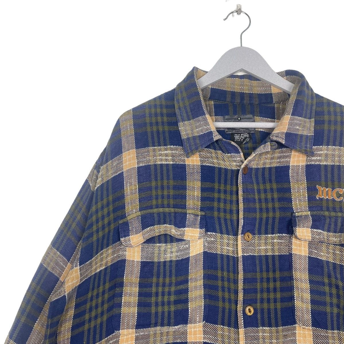 Flannel × Japanese Brand 💥 MORE CORE DIVISION JAPAN TARTAN CHECKED JACKET Size US L / EU 52-54 / 3 - 6 Thumbnail