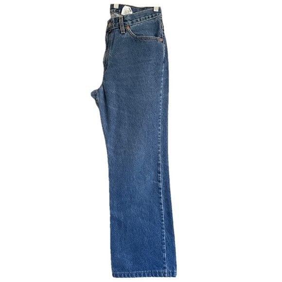 Levi's × Vintage Vintage Levi's Straight Wider Leg Jeans - 10/28-29" Waist 👖 Size 32" / US 10 / IT 46 - 4 Thumbnail