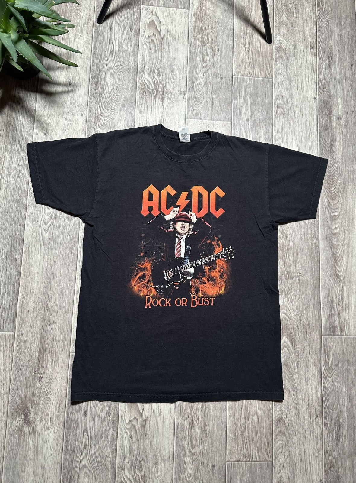 AC/DC AC/DC 2015 Rock Band Tour Rock or Bust T-Shirt Size US M / EU 48-50 / 2 - 3 Thumbnail