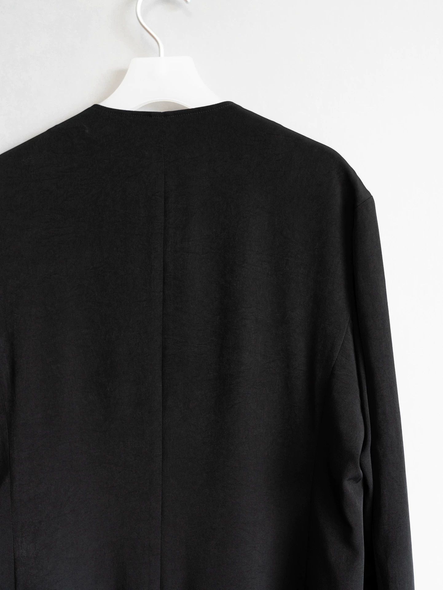 Yohji Yamamoto Yohji Yamamoto 24SS Collarless Buttonless Jacket Size 2 Size US M / EU 48-50 / 2 - 5 Thumbnail