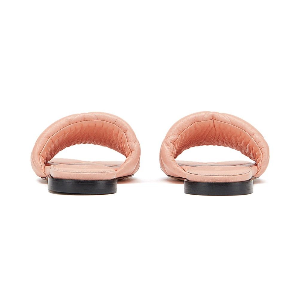Bottega Veneta o1n1vont1124 Rubber Lido Flats in Pink Size US 4.5 / IT 34.5 - 3 Thumbnail