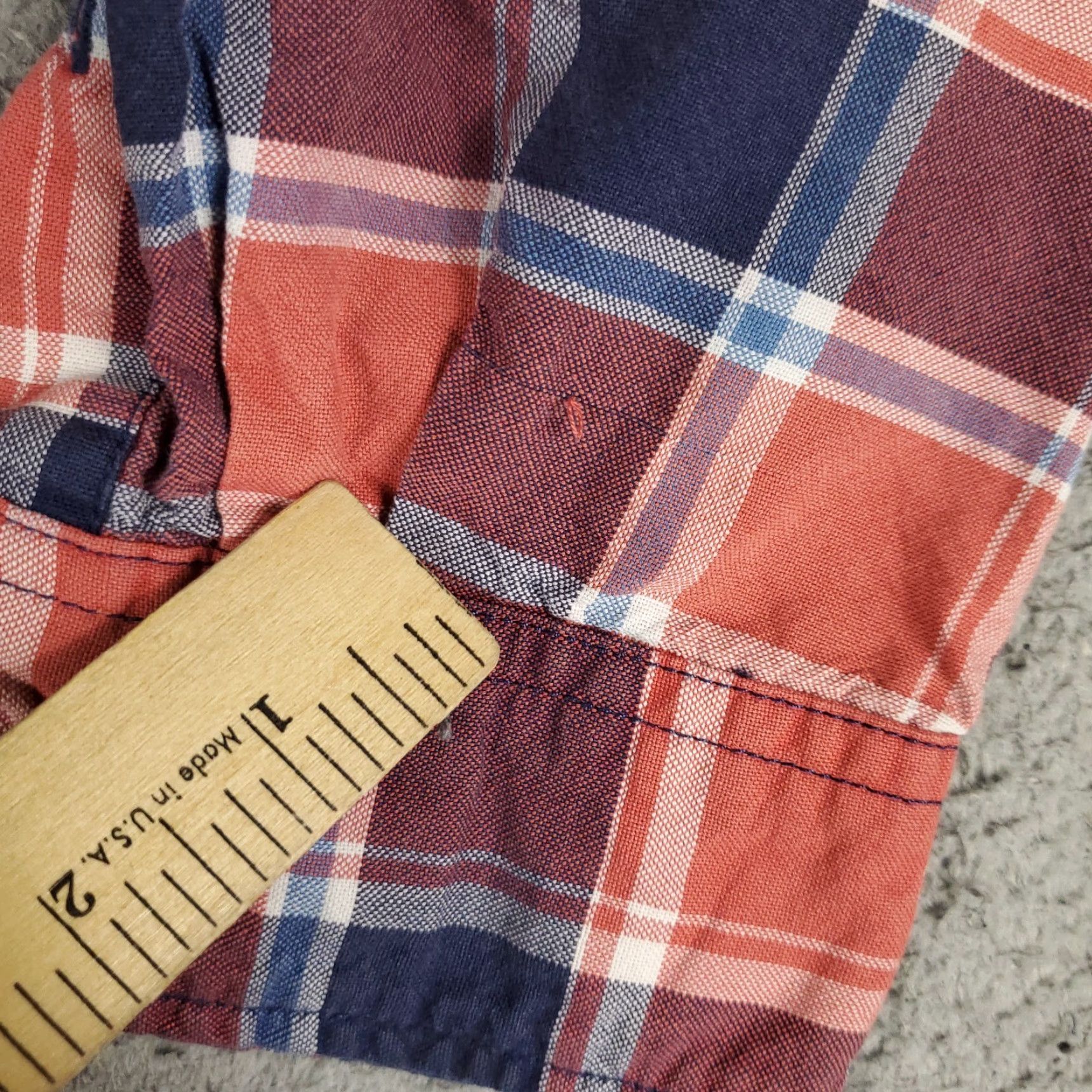Ralph Lauren Denim & Supply Ralph Lauren Shirt Mens Small Red Plaid Button Up Long Sleeve Shirt Size US S / EU 44-46 / 1 - 5 Thumbnail