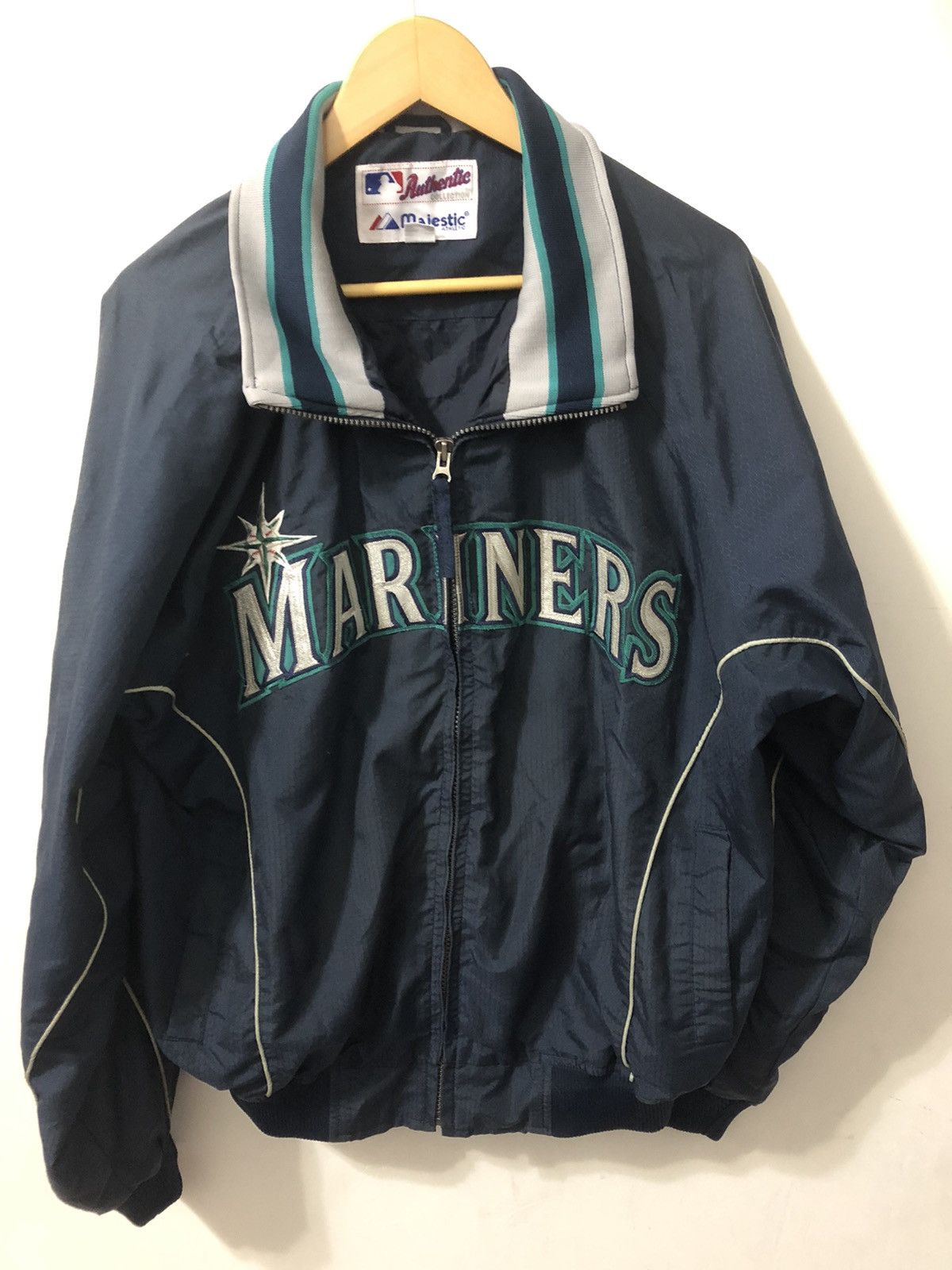 Majestic × Vintage MARINERS Size US XXL / EU 58 / 5 - 1 Thumbnail