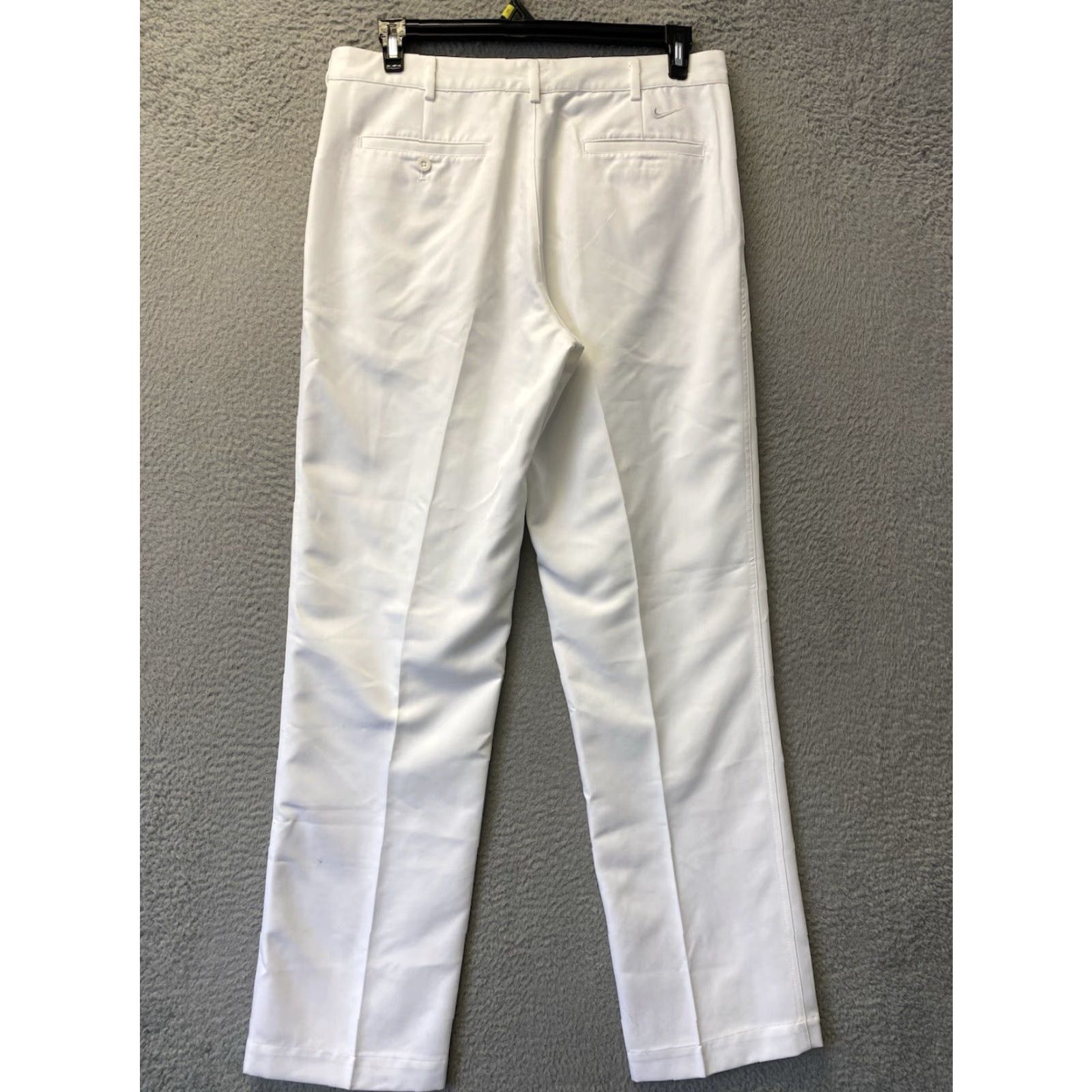 Nike Nike Men’s Golf Pants Athletic Wear Performance Tennis / 125-16 White 34x34 Regular Zip Mens Size US 34 / EU 50 - 7 Thumbnail