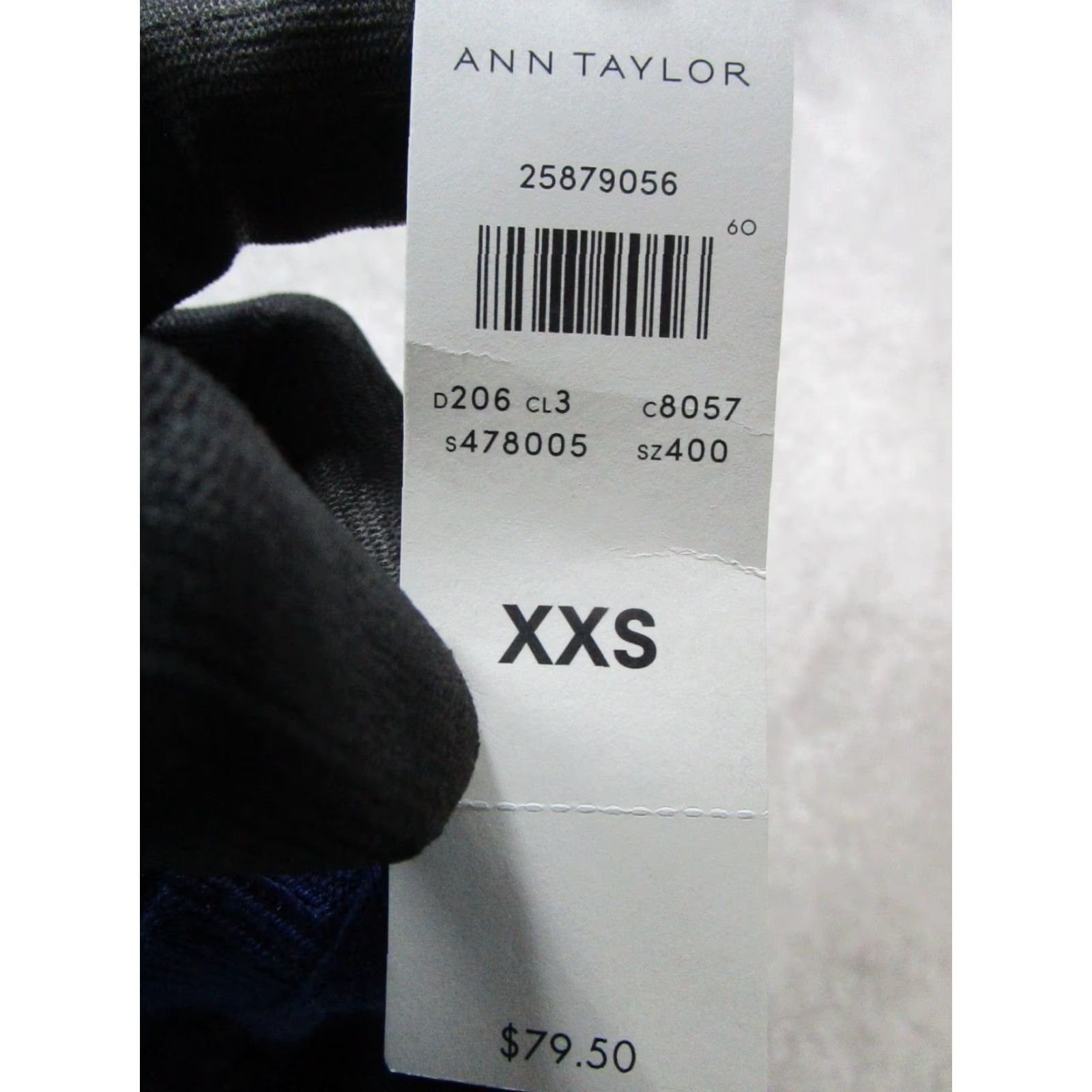 Ann Taylor Ann Taylor Sweater Womens Xs Blue Wool Blend Knit Pullover Size XXS / US 00 / IT 34 - 4 Thumbnail