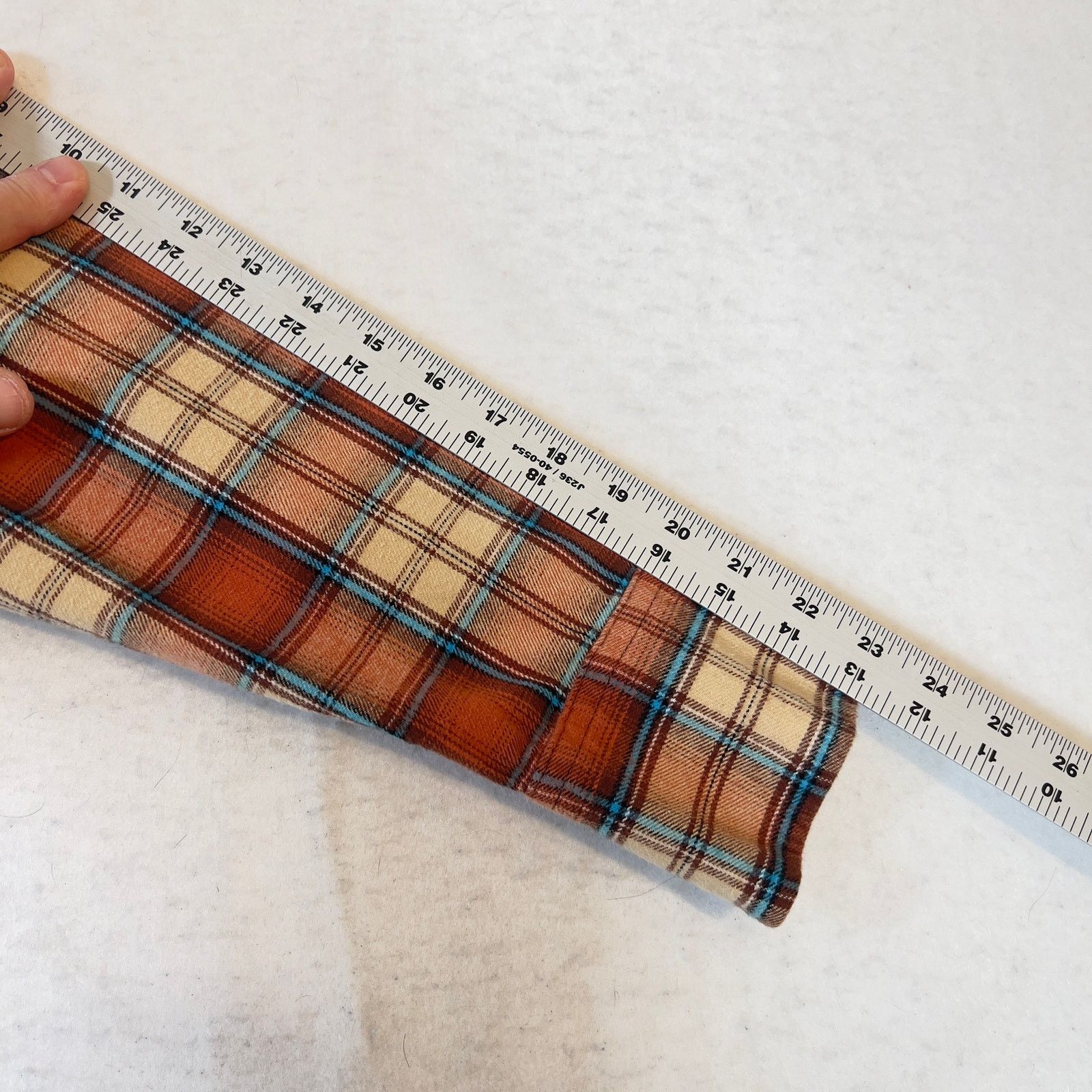Wrangler Wrangler Wrancher Flannel Shirt Men XXL Pearl Snap Brick-Red Size US XXL / EU 58 / 5 - 11 Thumbnail