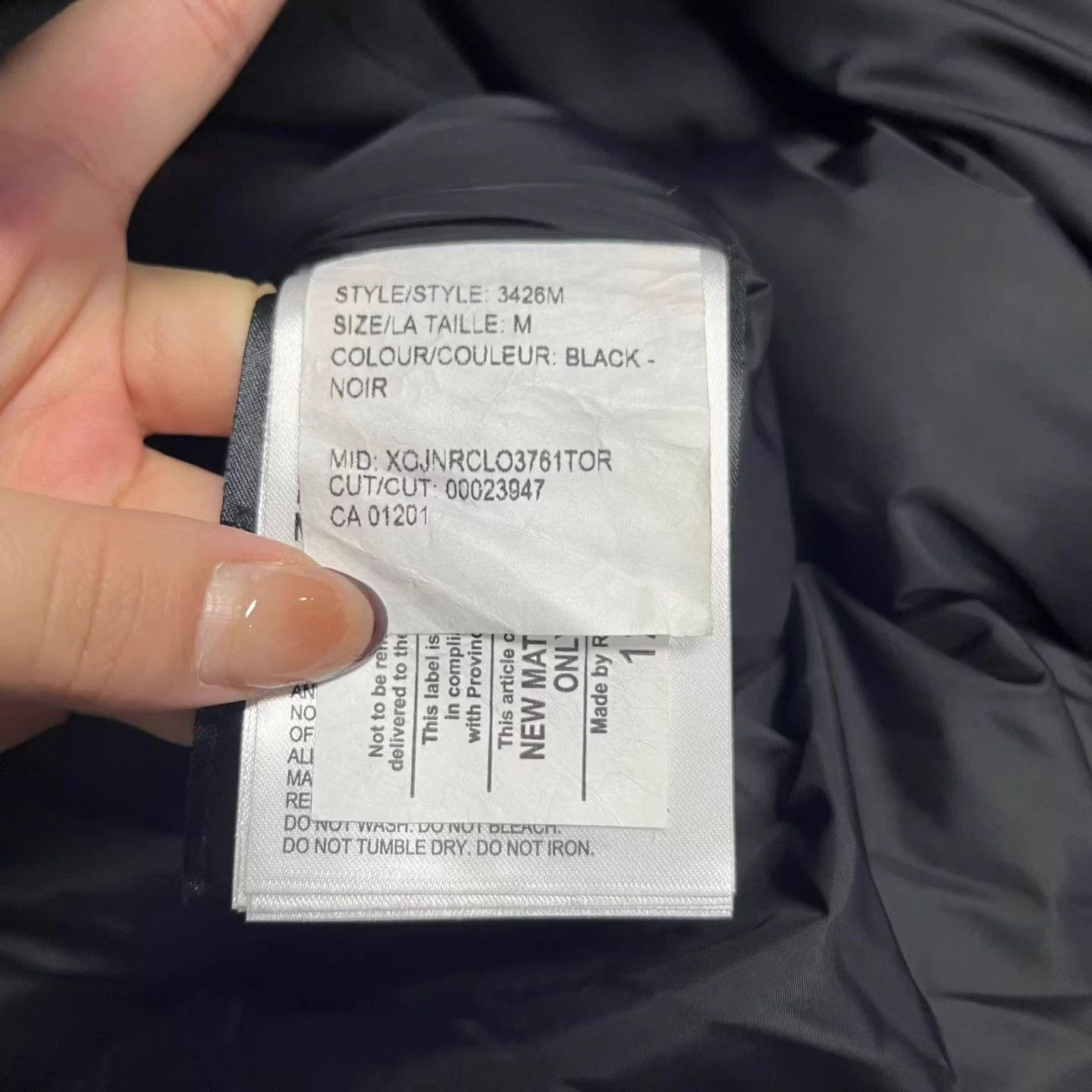 Canada Goose Canada Goose Black Red Label Fitted Parka M New Tags Size US M / EU 48-50 / 2 - 5 Thumbnail