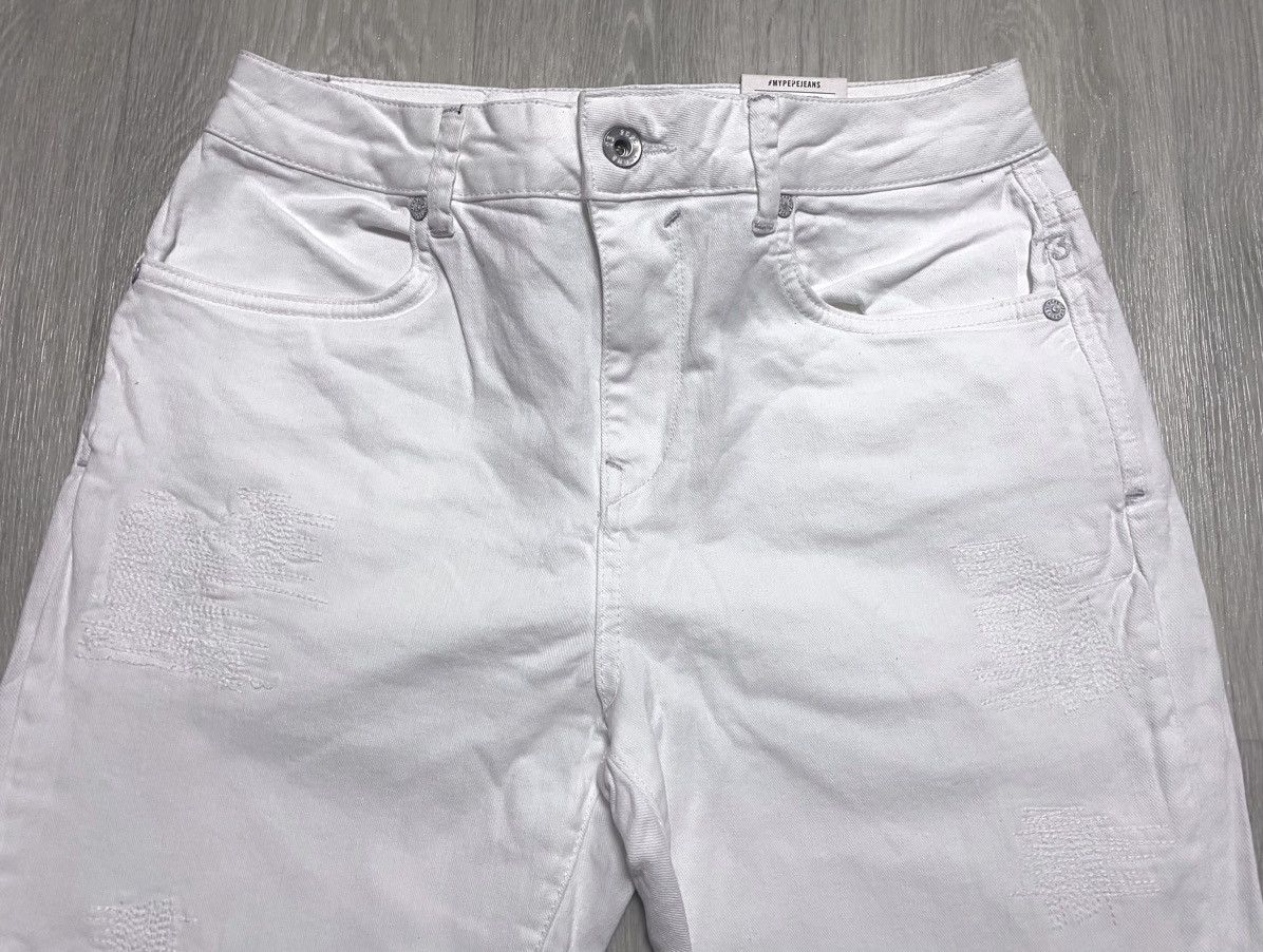 Pepe Jeans NWT Women’s Pepe Jeans Frieda Tapered Regular Stitched Denim Size 28" / US 6 / IT 42 - 5 Thumbnail