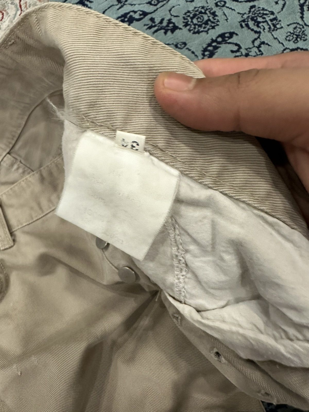 Balmain Balmain Paris Decarnin Sashiko Pants 2010 Size US 34 / EU 50 - 10 Thumbnail