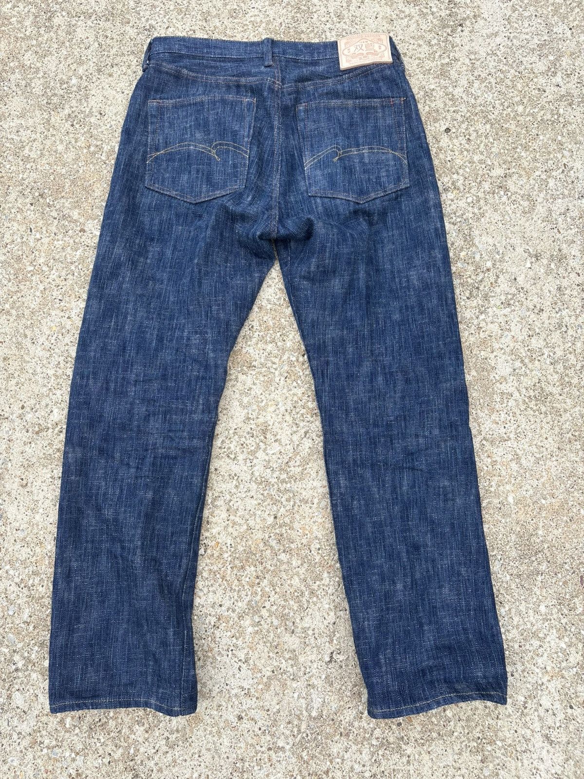 Studio D'Artisan “Sou Ai” Twin Indigo Selvedge Size US 32 / EU 48 - 2 Thumbnail