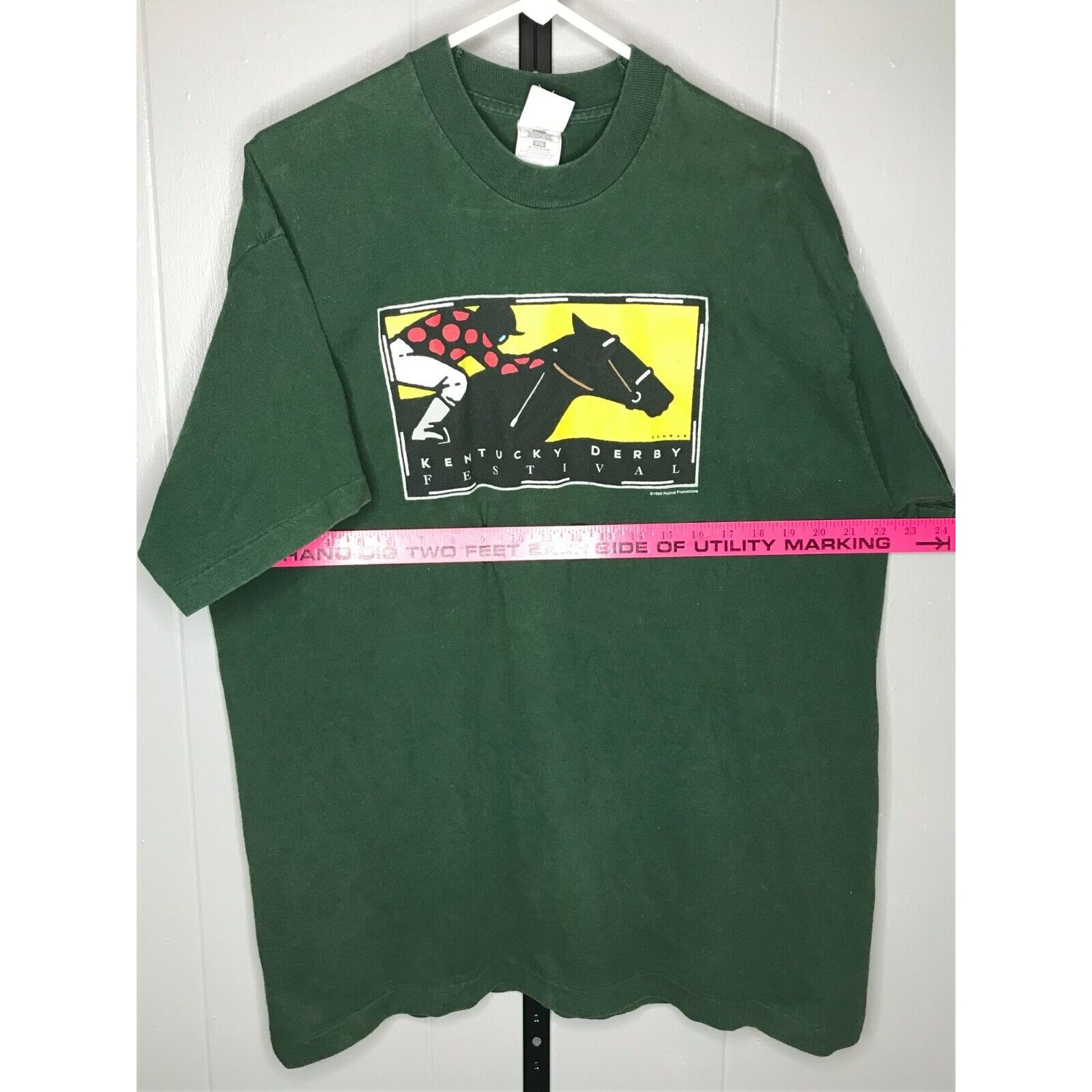 Jerzees × Vintage Vintage 1998 Kentucky Derby Festival Horse Racing Shirt Size Size US XXL / EU 58 / 5 - 6 Thumbnail