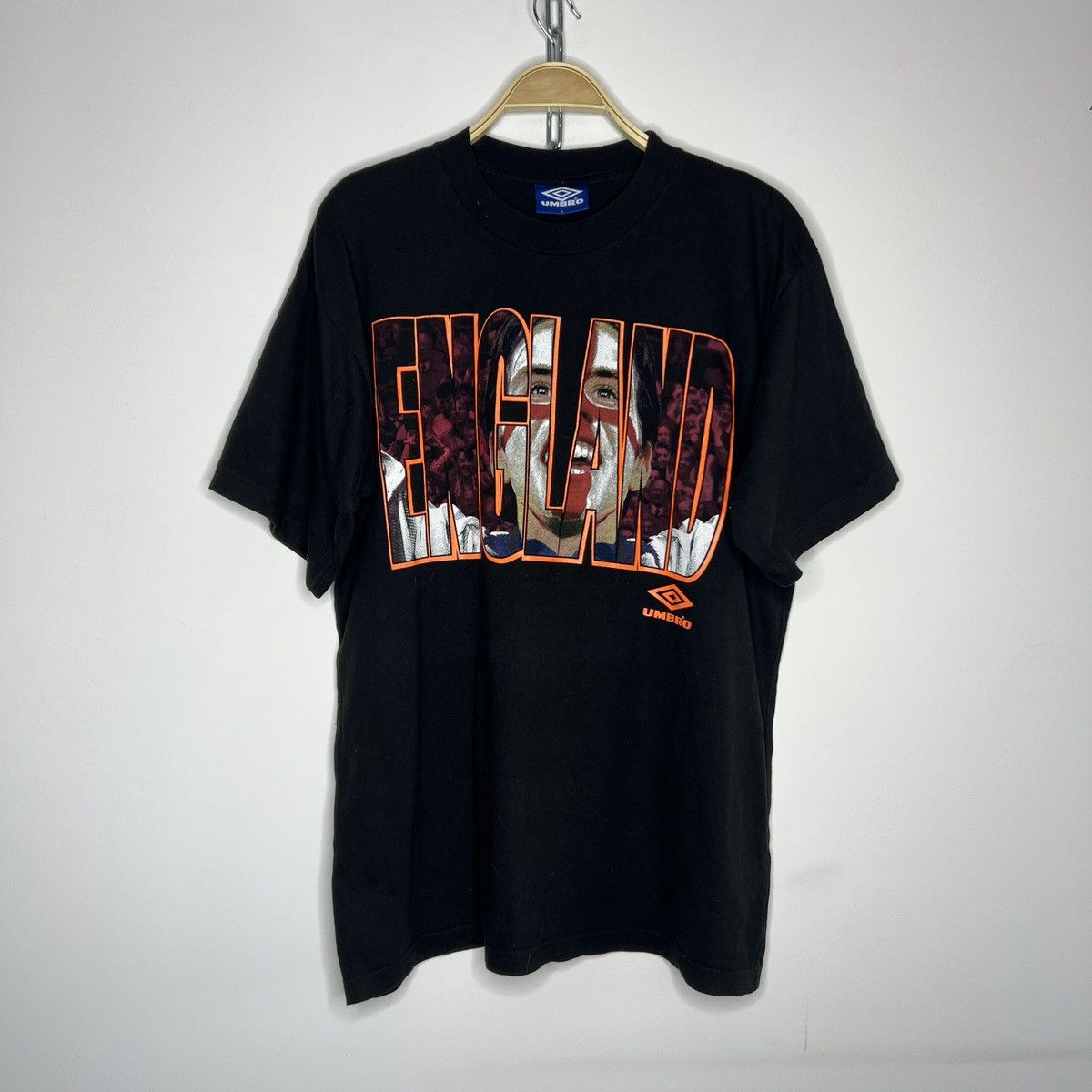 Umbro × Vintage Vintage Umbro England Soccer T-shirt Size US L / EU 52-54 / 3 - 1 Thumbnail