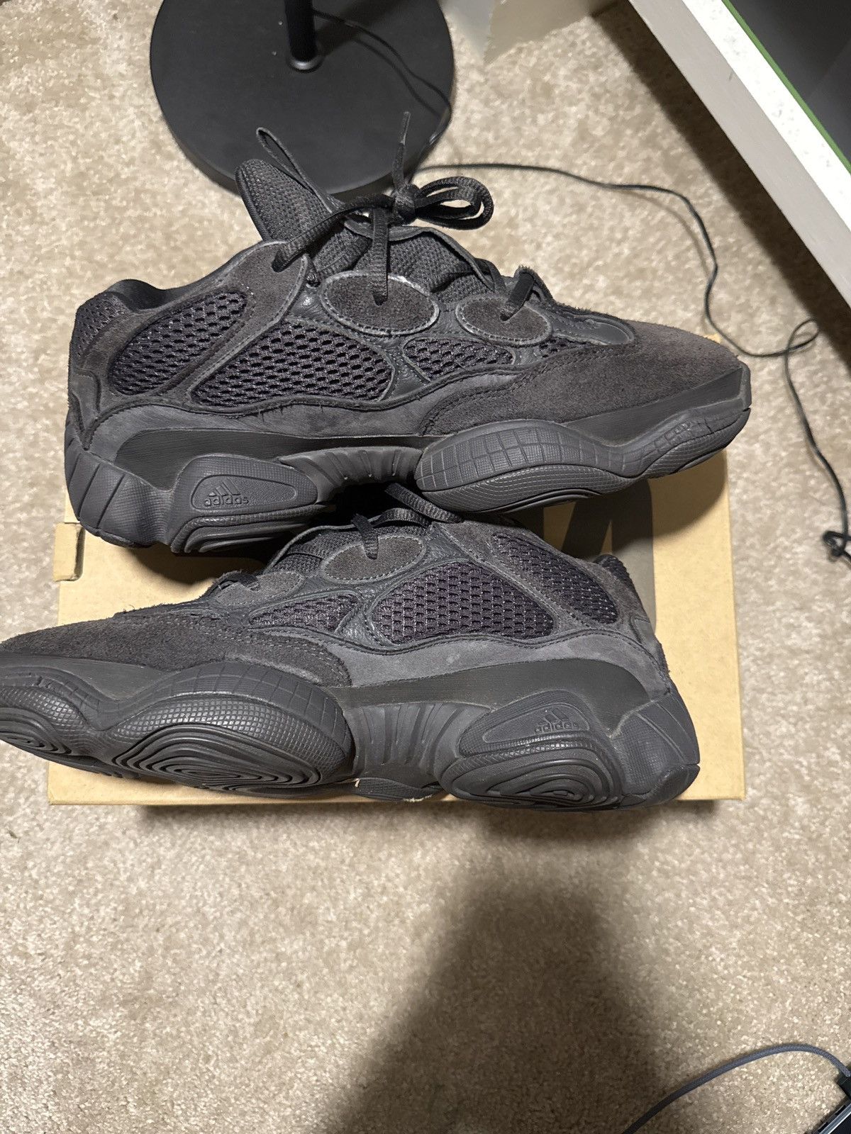 Yeezy Yeezy 500 “Utility Black” Size US 9.5 / EU 42-43 - 4 Thumbnail