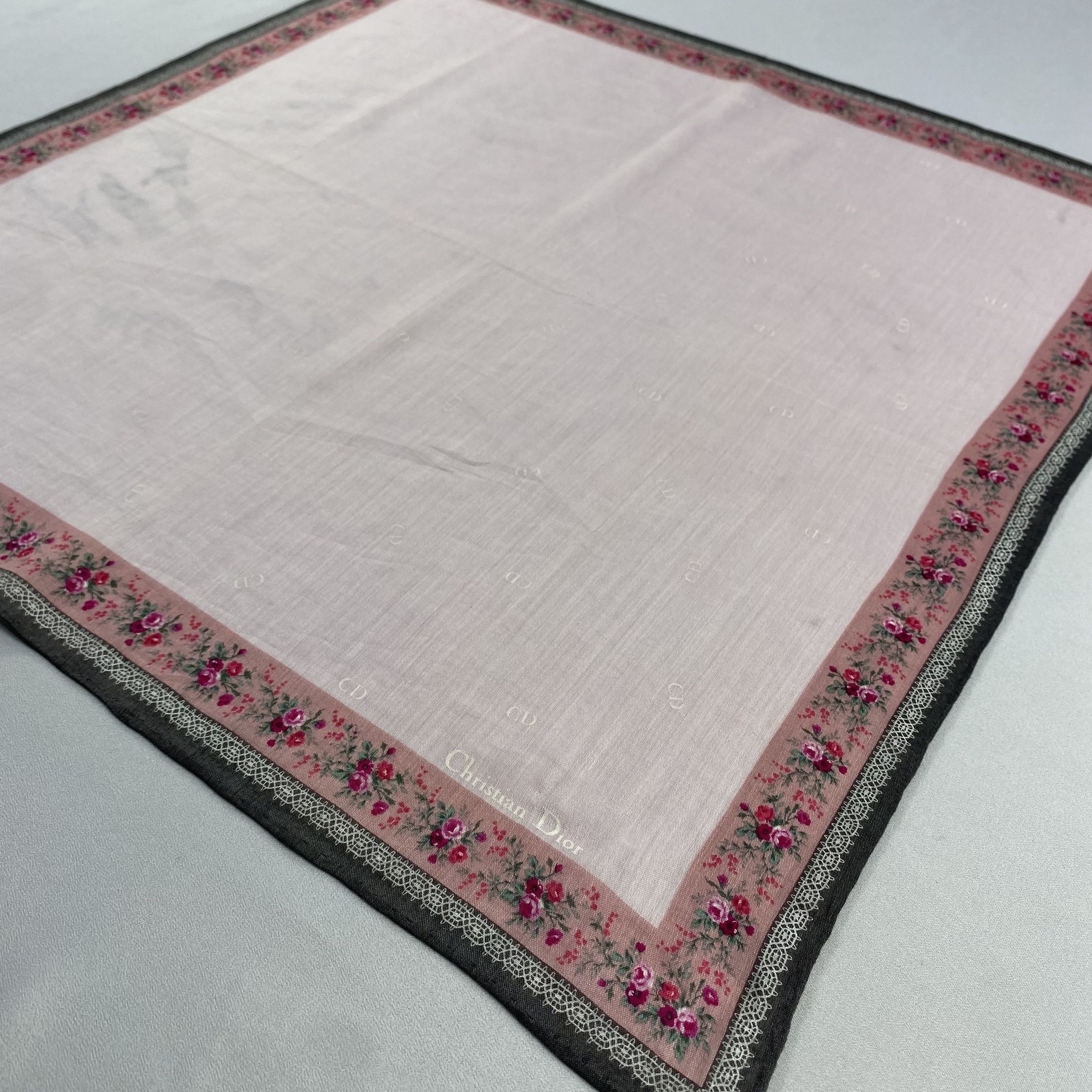 Vintage Christian Dior Monsieur Handkerchief / Neckerchief-P1774 Size ONE SIZE - 2 Thumbnail