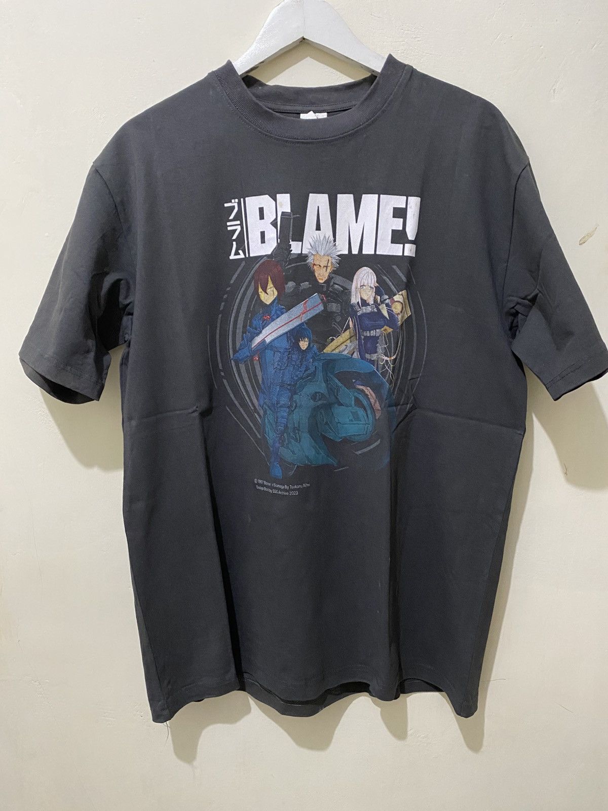 Anime Anime Vintage Bootleg BLAME x BIOMEGA Size US L / EU 52-54 / 3 - 3 Thumbnail