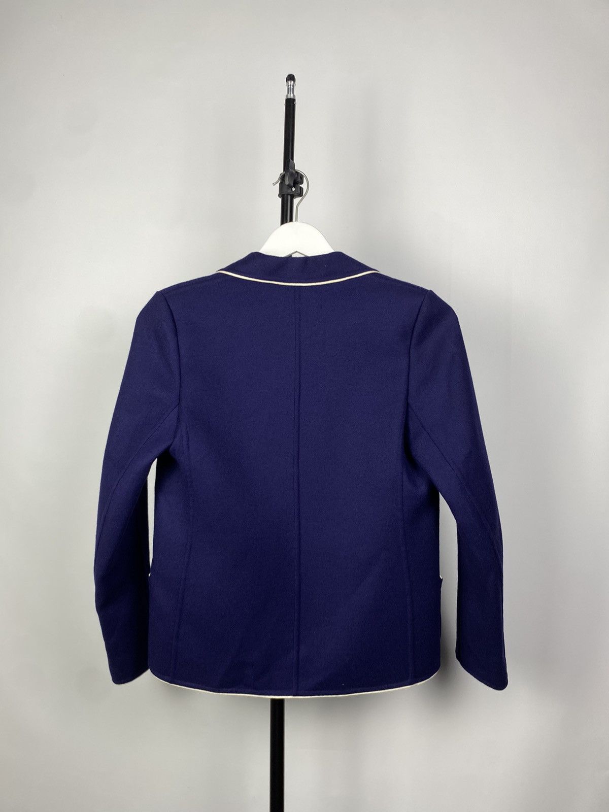 Vintage Vintage 70-80s WOOL suit blazer + skirt Size M / US 6-8 / IT 42-44 - 10 Thumbnail