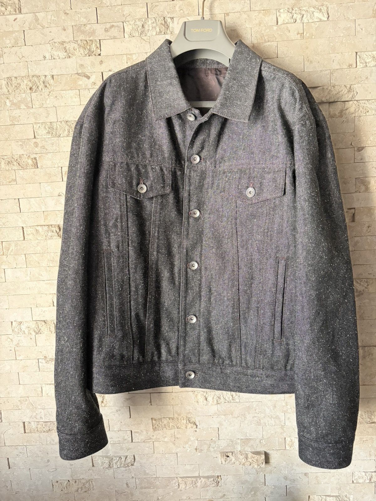 Berluti Berluti silk denim with suede collar IT48 Size US M / EU 48-50 / 2 - 1 Thumbnail
