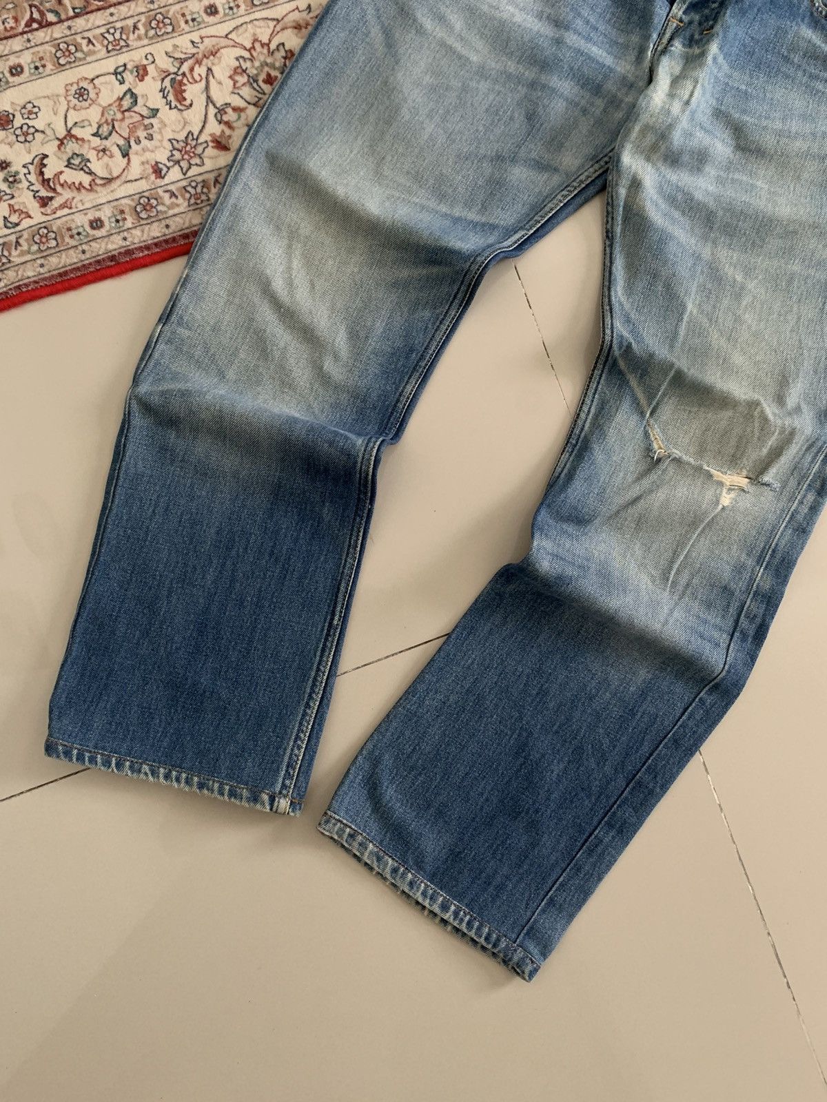 Diesel Diesel Industry Zathan Reguler Bootcut Faded Jeans Size US 32 / EU 48 - 10 Thumbnail