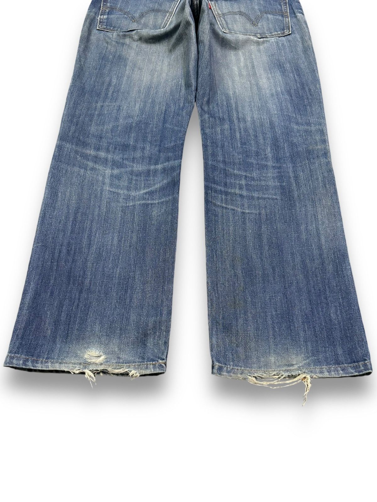Levi's Vintage Clothing Vintage Levis 502 Mud Wash Straight Leg Distressed Jeans Size US 32 / EU 48 - 16 Thumbnail