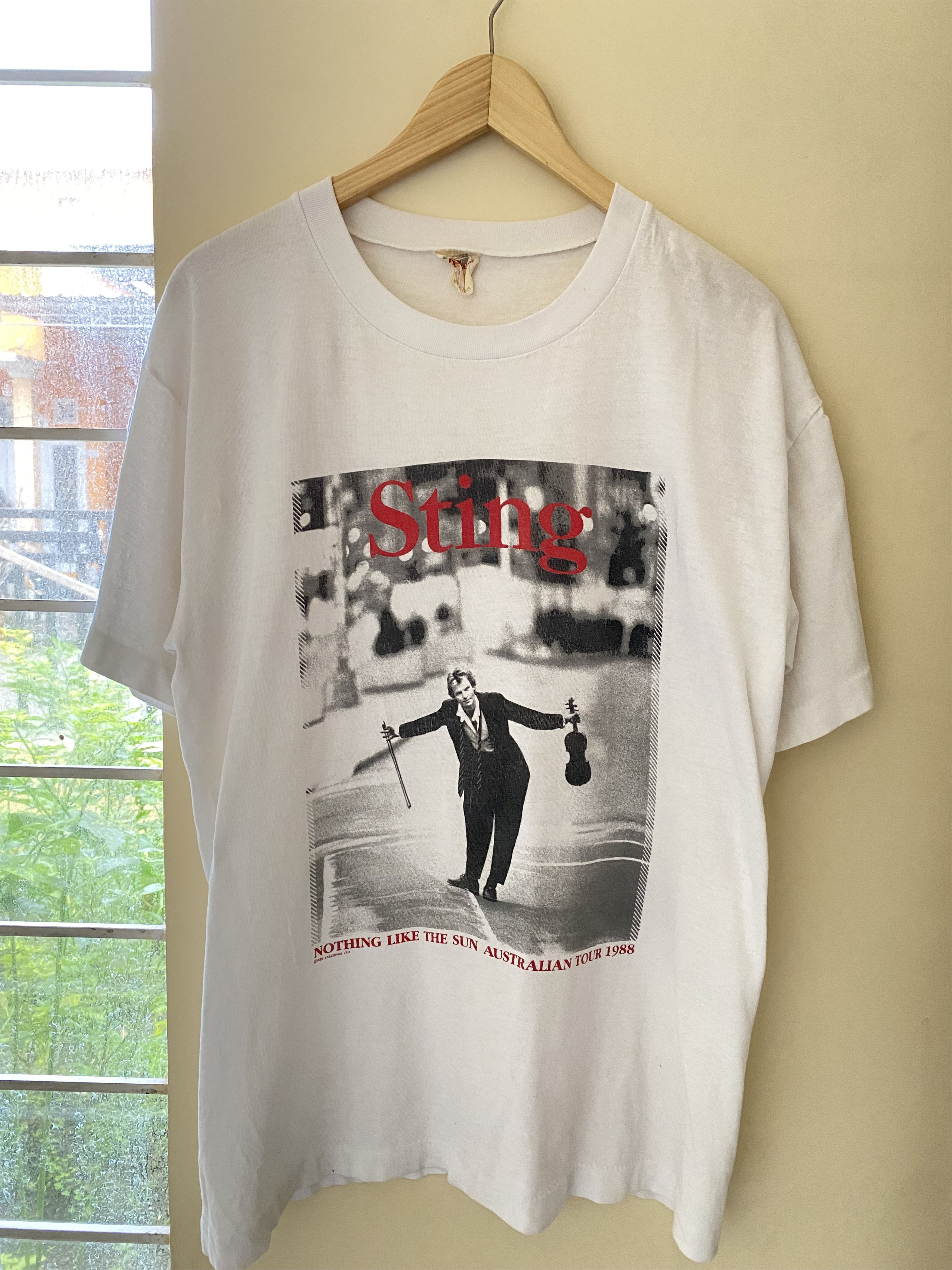 Vintage Band Tee x STING x Vintage x 80's | Grailed