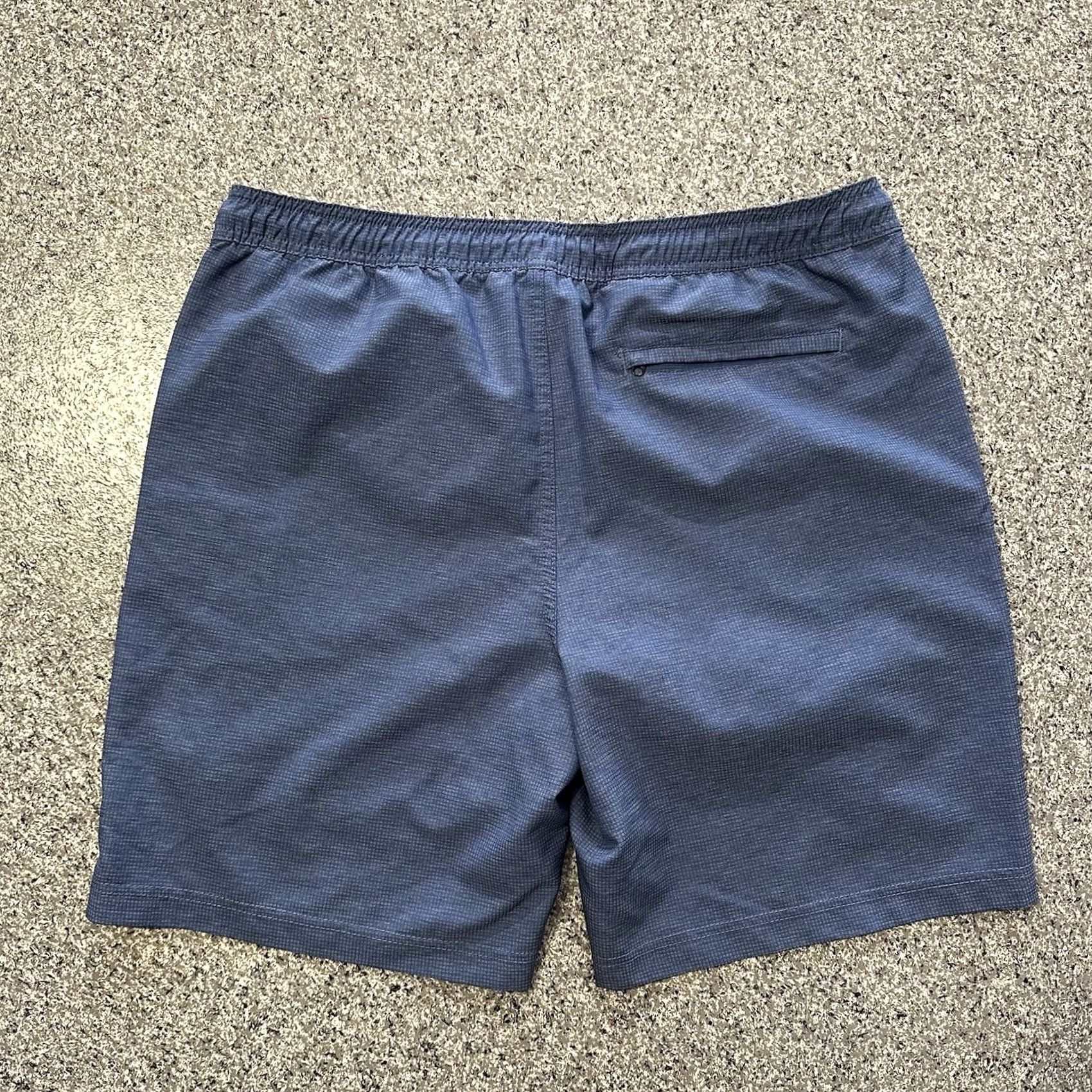 Vintage Copper & Oak Shorts Mens L Active 2 in 1 Tight Lined Drawstring Blue Size US 33 - 3 Thumbnail
