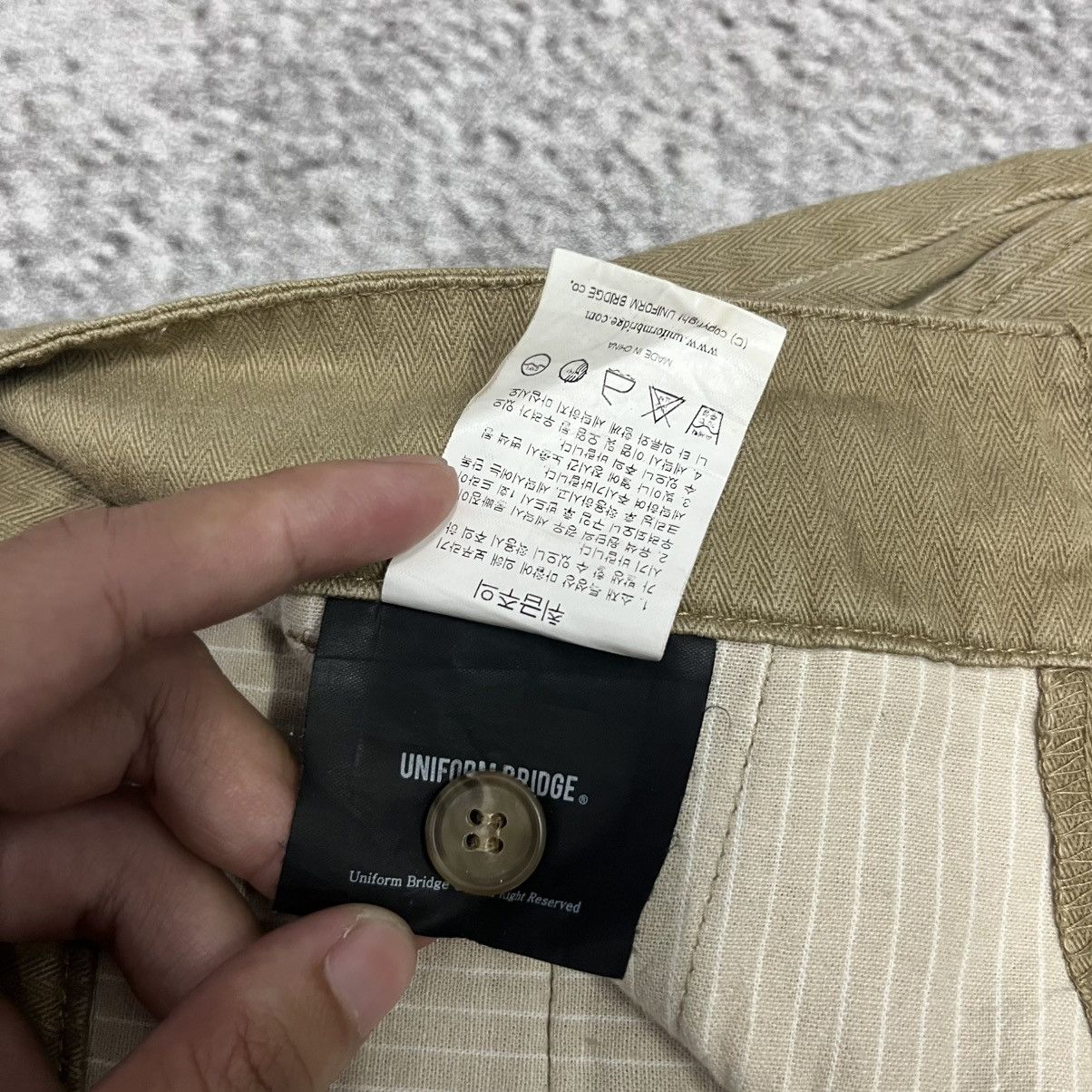 Uniform Bridge Uniform Bridge Gurkha Haringbone Pants Size US 30 / EU 46 - 8 Thumbnail
