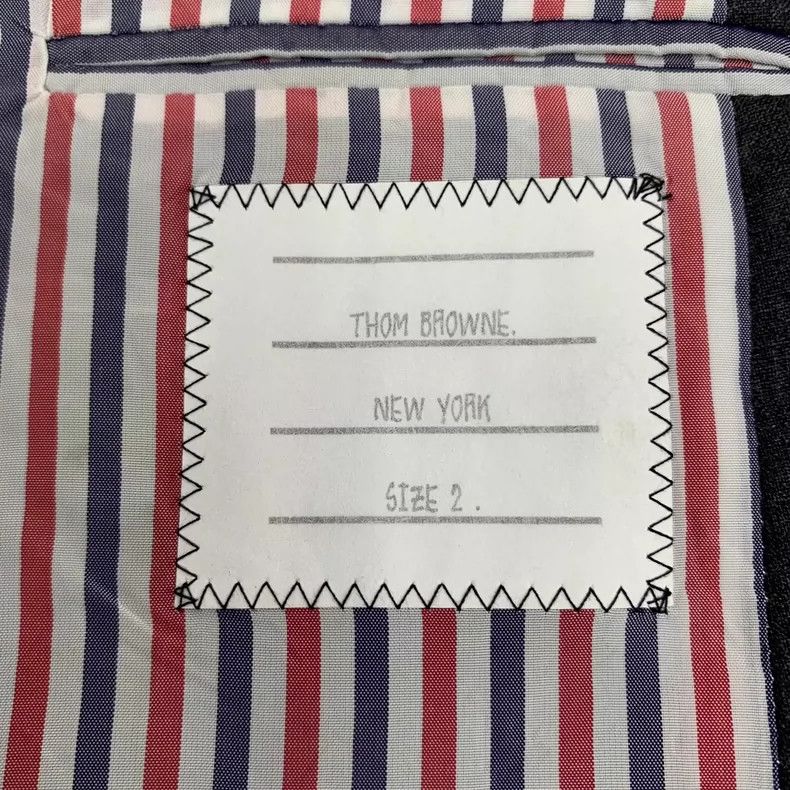 Thom Browne Thom Browne size2 Single-breasted long-sleeved dress jacket Size 36S - 5 Thumbnail