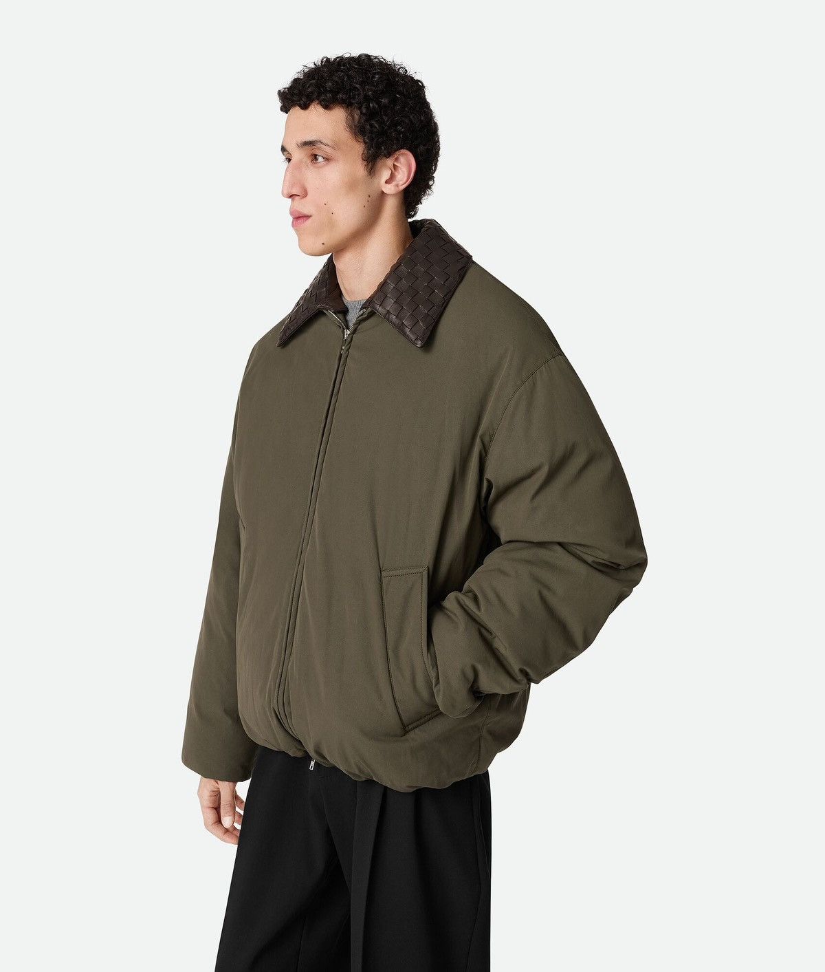 Bottega Veneta Intrecciato Tech Nylon Jacket Size US M / EU 48-50 / 2 - 1 Thumbnail