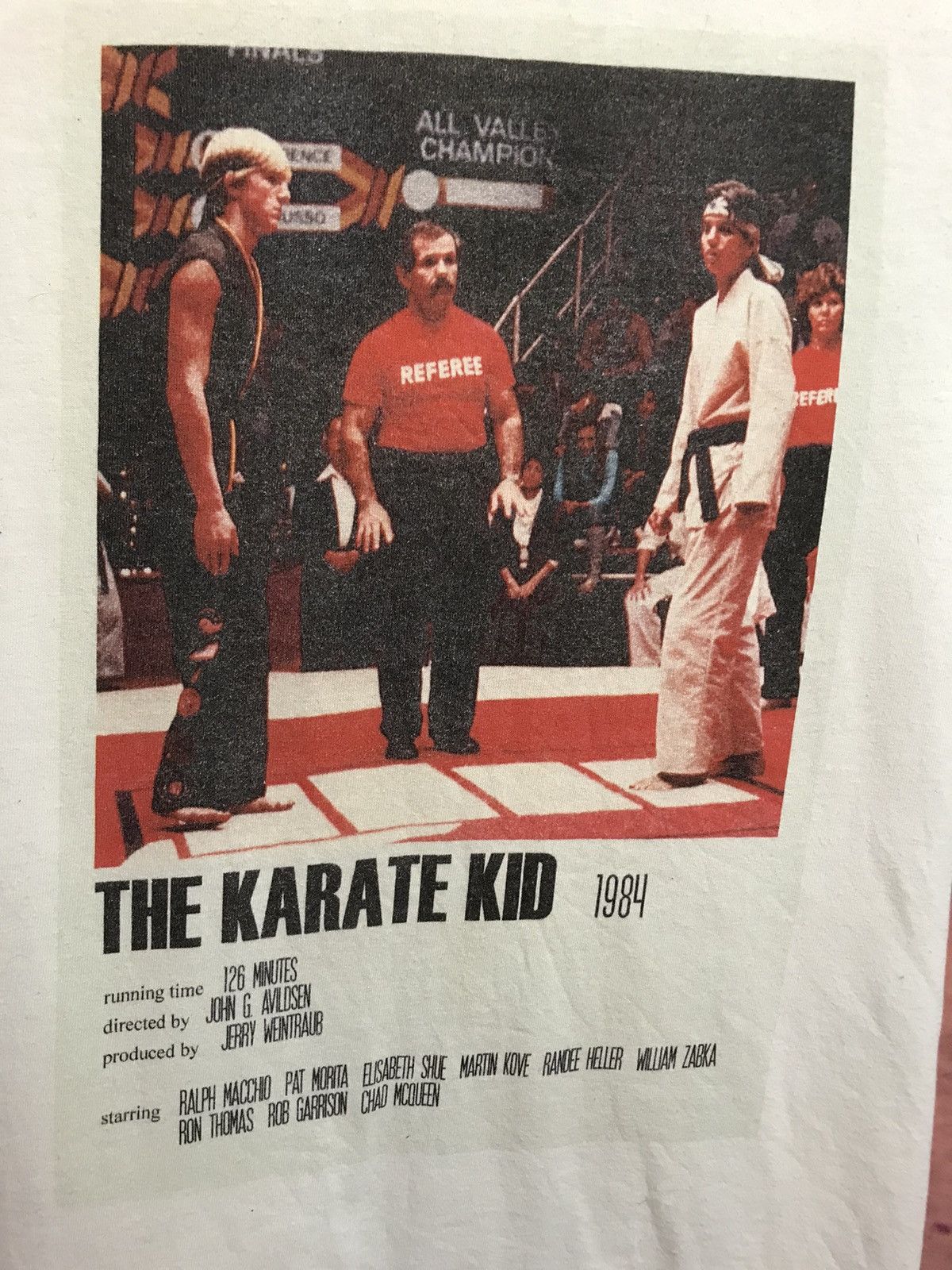 Vintage Vintage The Karate Kid Promo movie tee Size US M / EU 48-50 / 2 - 3 Thumbnail