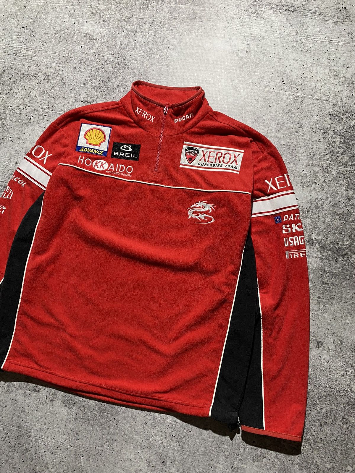 Vintage DUCATI VINTAGE RACING FLEECE Size US L / EU 52-54 / 3 - 2 Thumbnail