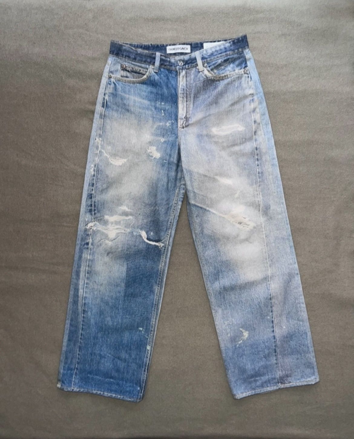 Our Legacy Our Legacy trompe l'oeil jeans Size US 30 / EU 46 - 1 Thumbnail