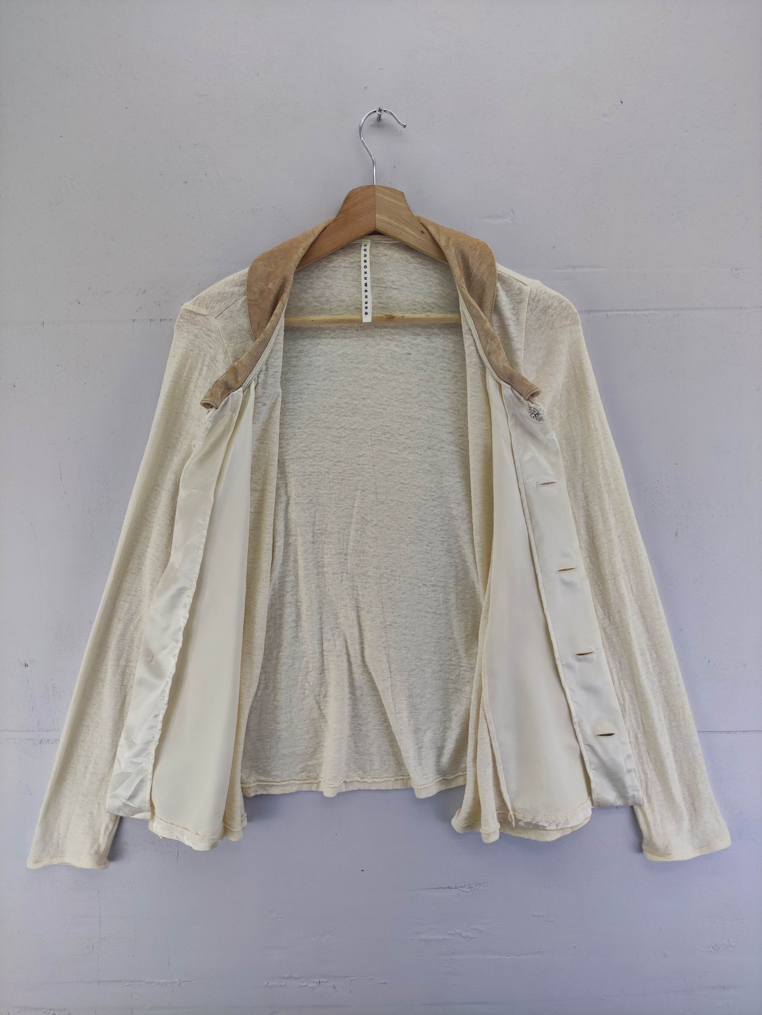 Sunao Kuwahara Vintage Sunao Kuwahara Sweater Button Up Size S / US 4 / IT 40 - 4 Thumbnail