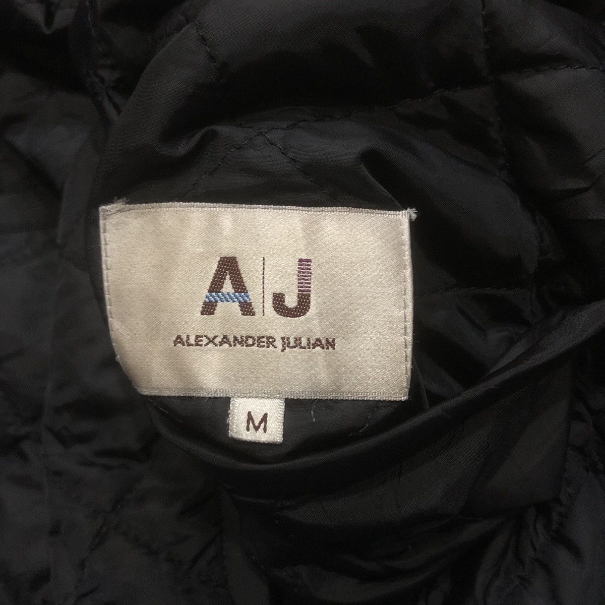 Alexander Julian Quilited Down Button Snap Reverseble Jacket Size US M / EU 48-50 / 2 - 8 Thumbnail