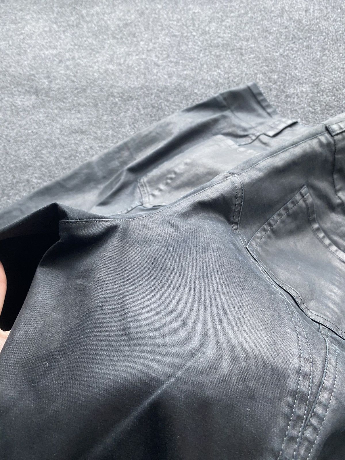 Annette Gortz 🔥GOTHIC Punk Annette Gortz Waxed Dress chino pants /rundholz Size 33" - 24 Thumbnail
