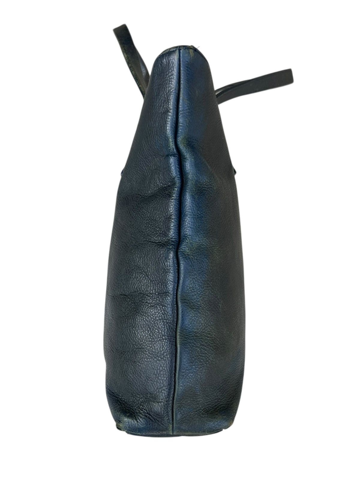 Bajra L.E.D. Bites Tokyo Distressed Faded Patina Leather Tote Bag Size ONE SIZE - 11 Thumbnail