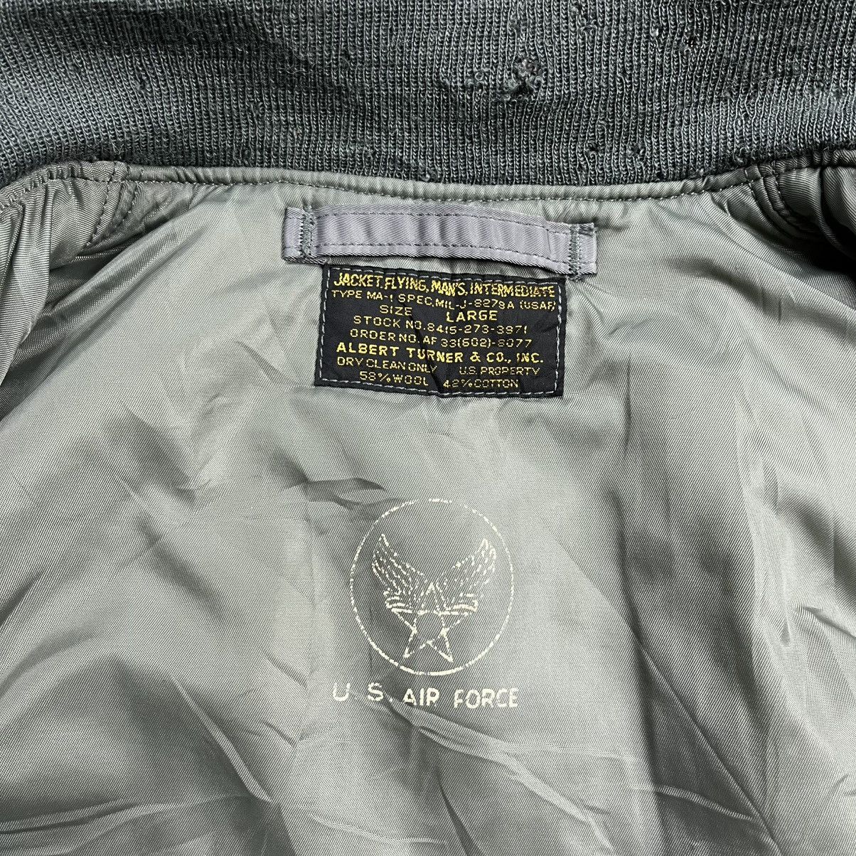 TOYS McCOY Vintage Toys Mccoy Albert turner Ma-1 bomber flight jacket Size US L / EU 52-54 / 3 - 10 Thumbnail