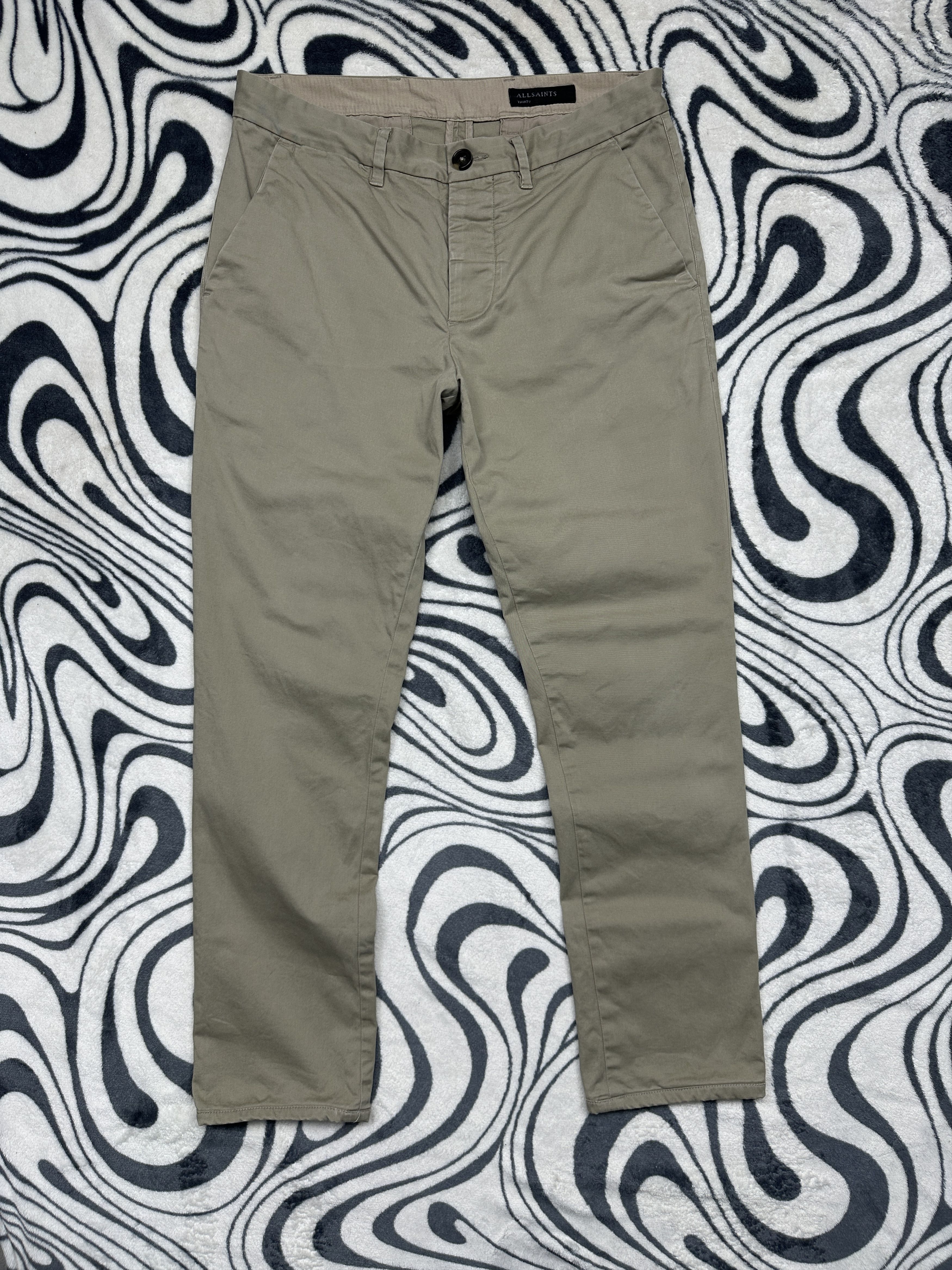 Allsaints Allsaints Mens Karp Chino Pants Size US 30 / EU 46 - 1 Thumbnail