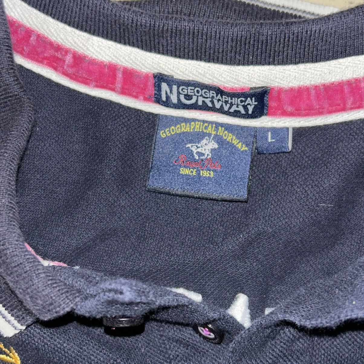 Polo Ralph Lauren Geographical Norway Royal Polo Shirt Money Streetwear Size US L / EU 52-54 / 3 - 6 Thumbnail