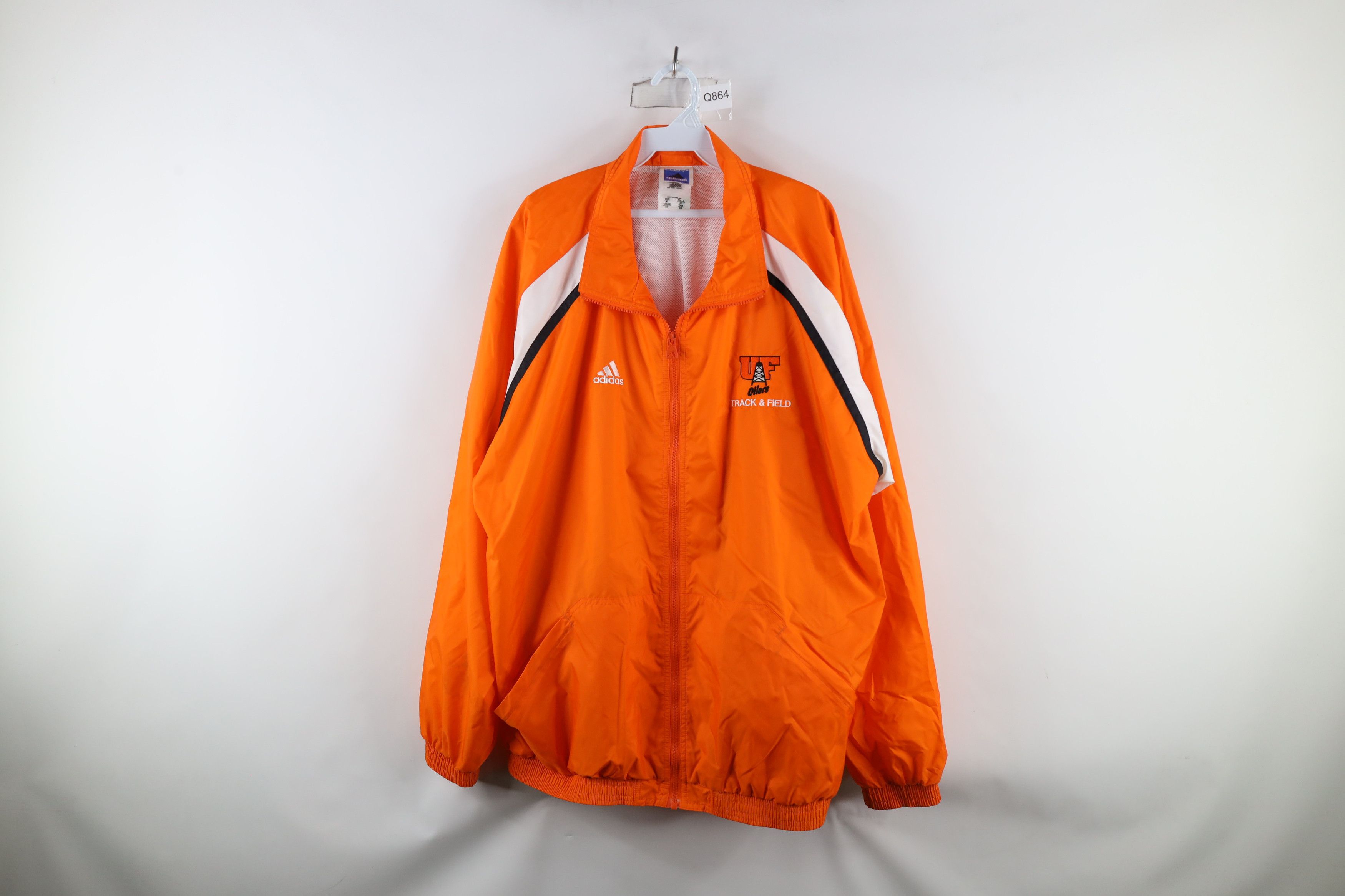 Adidas × Vintage Vintage 90s Adidas University Findlay Track & Field Jacket Size US XL / EU 56 / 4 - 1 Thumbnail