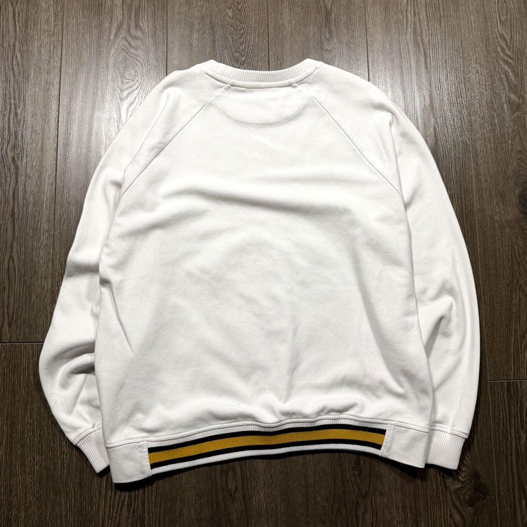 Sean John Y2K Sean John Crewneck Sweatshirt Mens XL White Tiger Embroidered Fleece Graphic Print Crew Neck Pullover Multicolor Hem Size US XL / EU 56 / 4 - 6 Thumbnail
