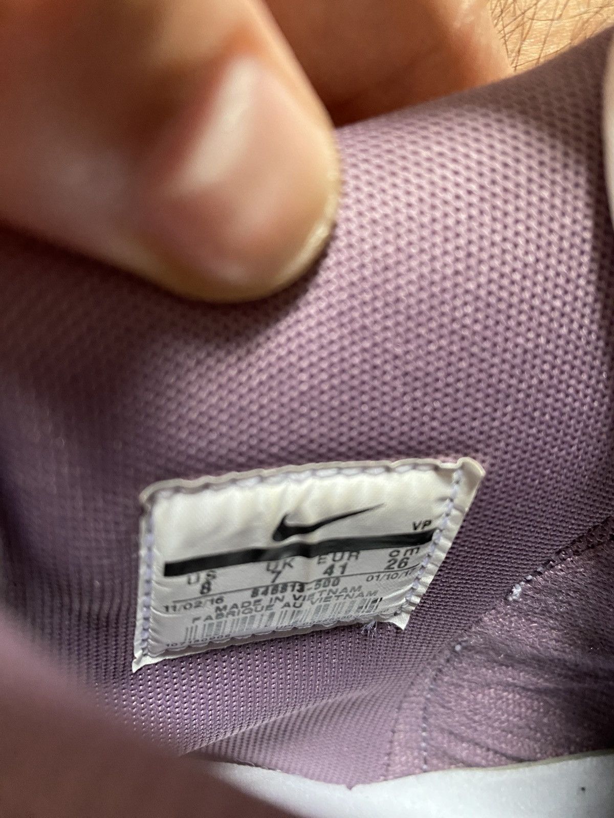 Nike Violet dust dunk, Sz 8 Size US 8 / EU 41 - 6 Thumbnail