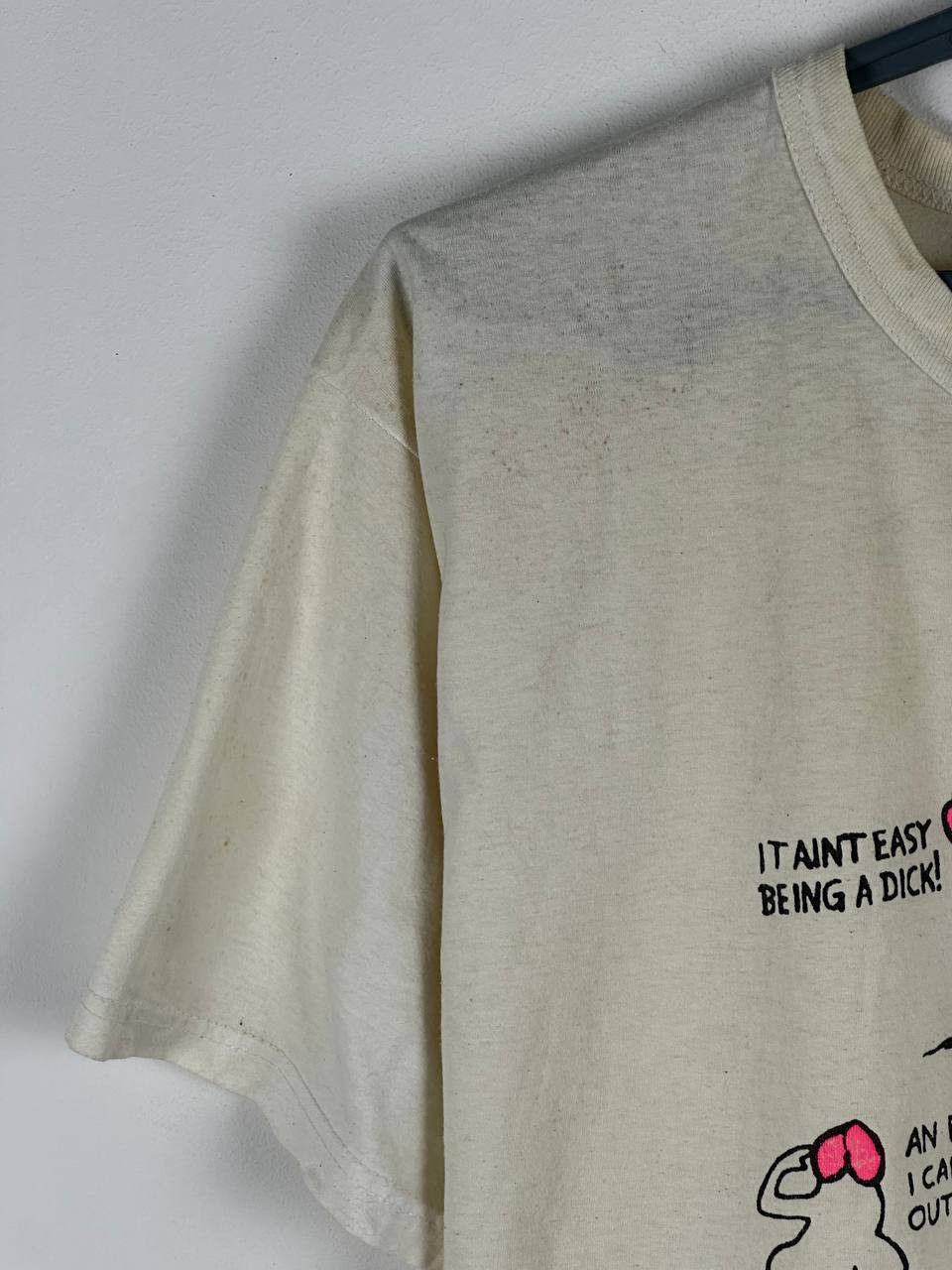 Vintage Vintage Y2K Humour Dick Problems Corfu Sex T Shirt Size US XL / EU 56 / 4 - 7 Thumbnail