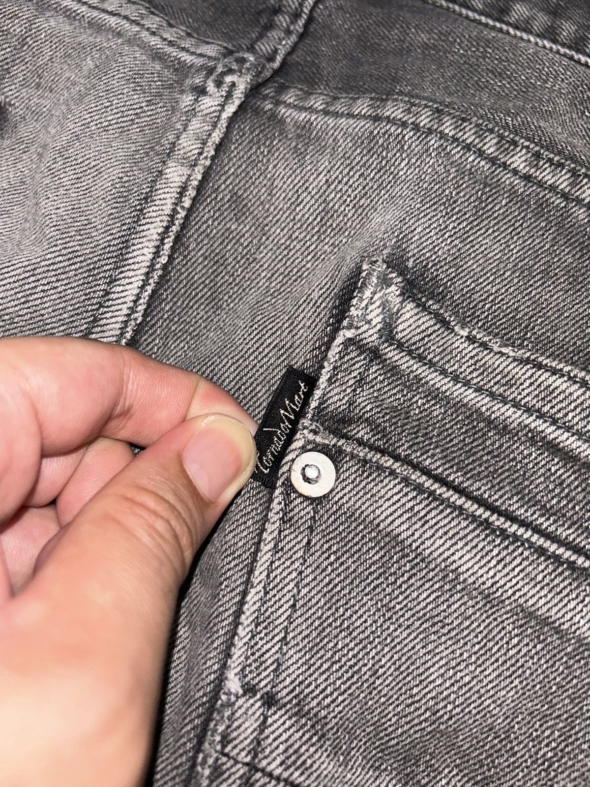 If Six Was Nine Hysteric Glamour Style Skinny Tornado Mart Jean Size US 35 - 6 Thumbnail