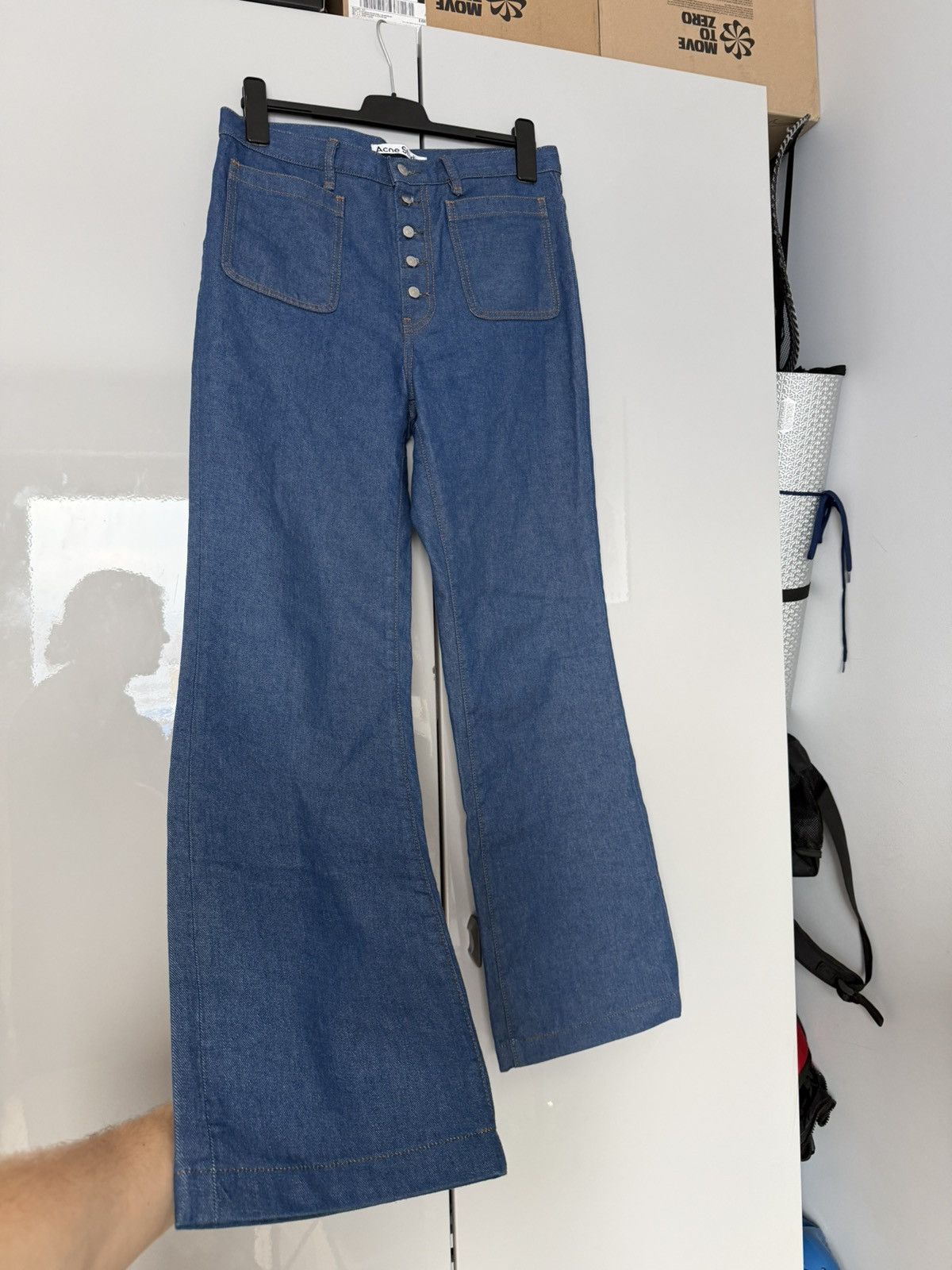 Acne Studios Acne Studios x Honey Fucking Dijon 70s look denim pants Size US 32 / EU 48 - 1 Thumbnail